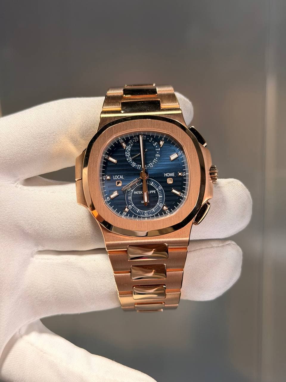 Patek Philippe Nautilus Travel Time Chronograph 5990/1R-001